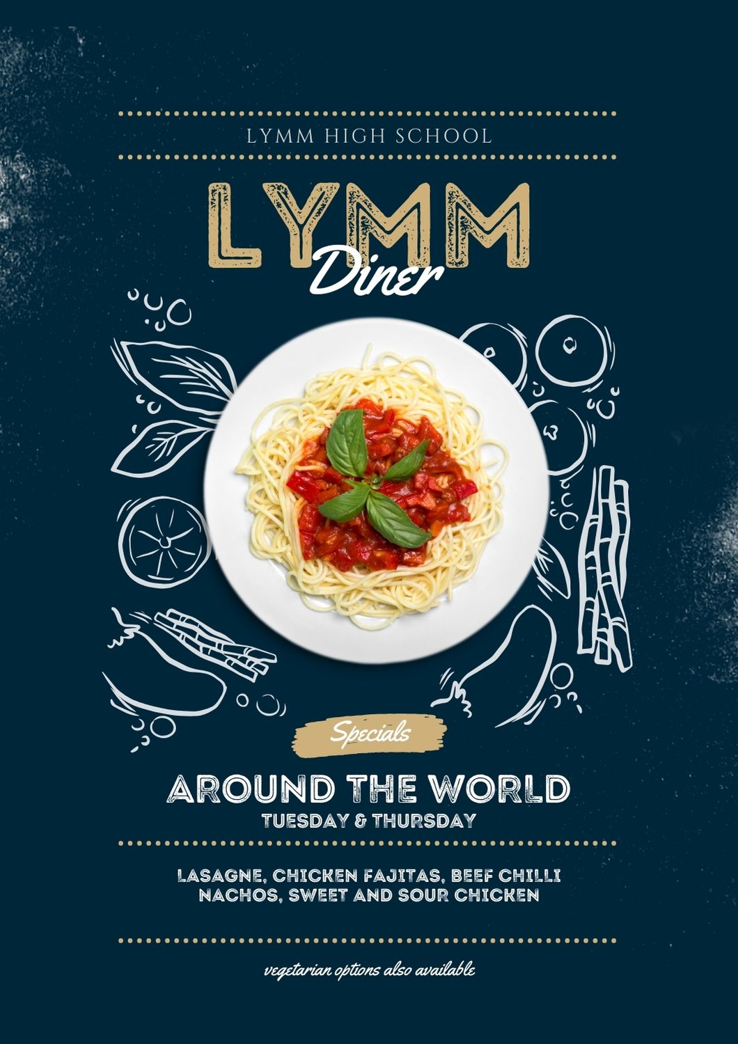 Lymm Diner - AROUND THE WORLD