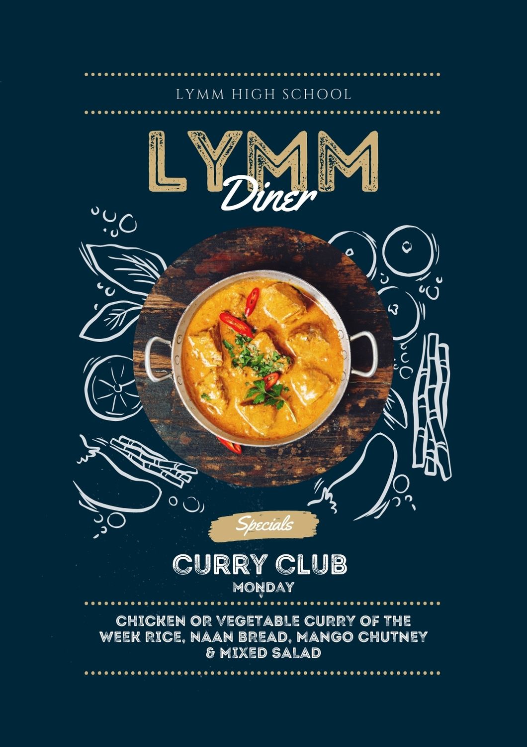 Lymm Diner - CURRY CLUB