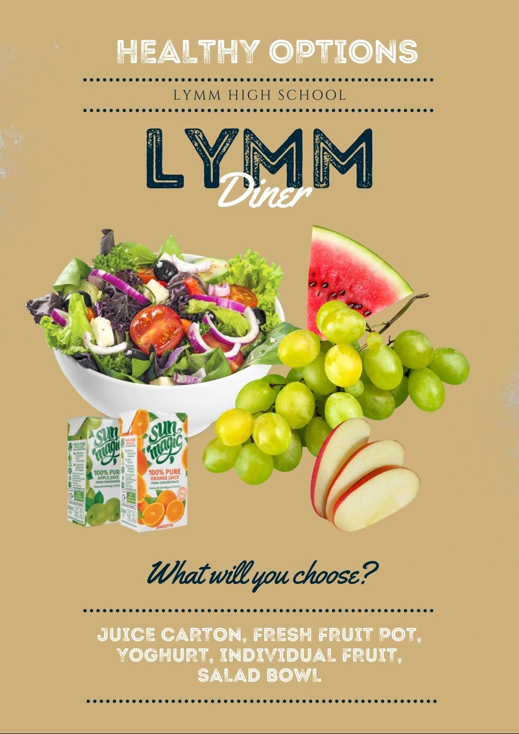 Lymm Diner - HEALTHY